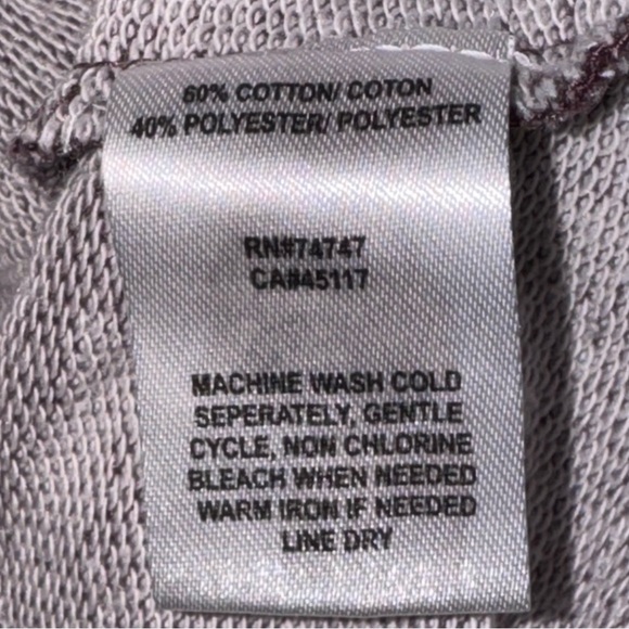 Natural reflections, cowl neck sweatshirt top. Ribbed sleeve/bottom comfy💜 - Picture 7 of 7